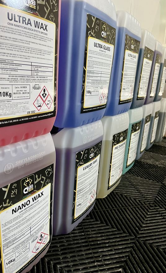 Produzione cosmetici per auto e moto